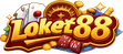 Logo resmi loket88 dengan warna hangat